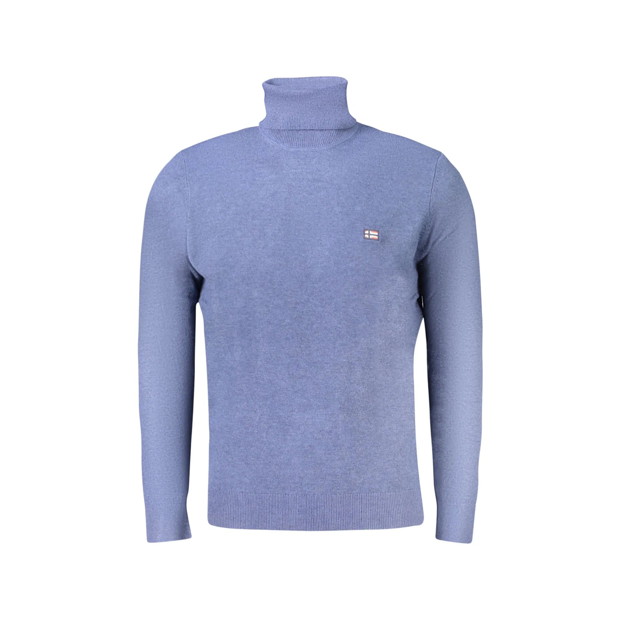 Norway 1963 Maglia Uomo Blu Dolcevita con Ricamo e Logo Maglie - foto prodotto